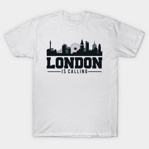 Awesome London Is Calling Skyline UK T-Shirt by theperfectpresents